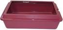 Tualetas paprastas 42cm bordo